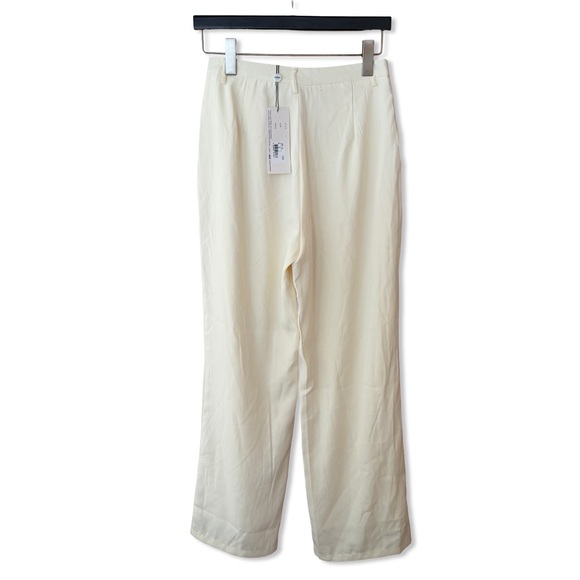 SNDYS Roma Pants Ivory Cream Wide Leg trousers Revolve NWT S - Picture 5 of 9